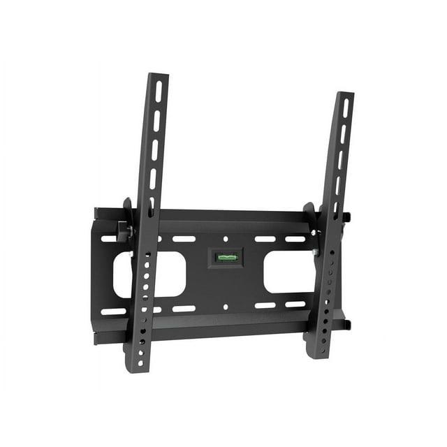 Monoprice Low Profile Tilt TV Wall Mount For 40" To 90" TVs up to 165lbs, Max VESA 600x400, Works with Concrete,