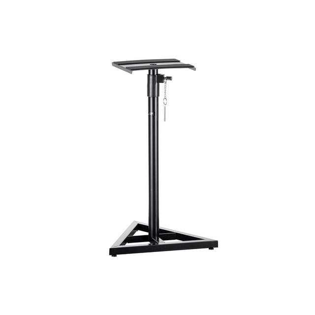 Monoprice Studio Monitor Speaker Stands (Pair) 130 lbs. Weight Capacity, Adjustable Height From 27in-45in - Stage Right Series