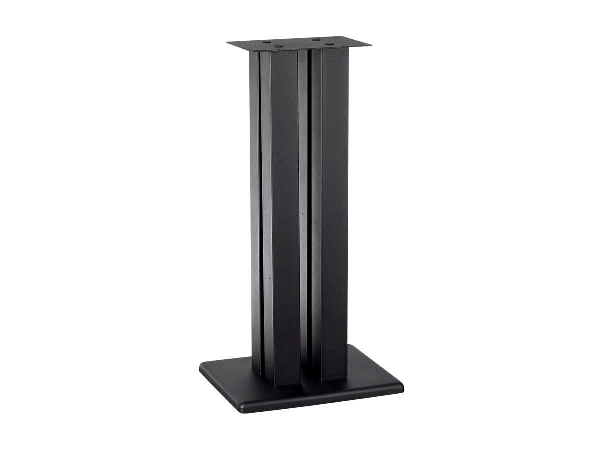 Monolith 28 Inch Speaker Stand (Each) - Black | Supports 100 lbs, Adjustable Spikes, Compatible With Bose, Polk, Sony, Yamaha, Pioneer and others