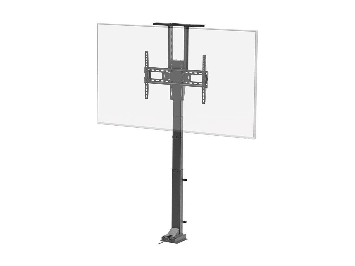 Monoprice Motorized TV Lift Stand for TVs between 37in to 65in, Max Weight 110lbs, VESA Capability up to 600x400 - Commercial Series