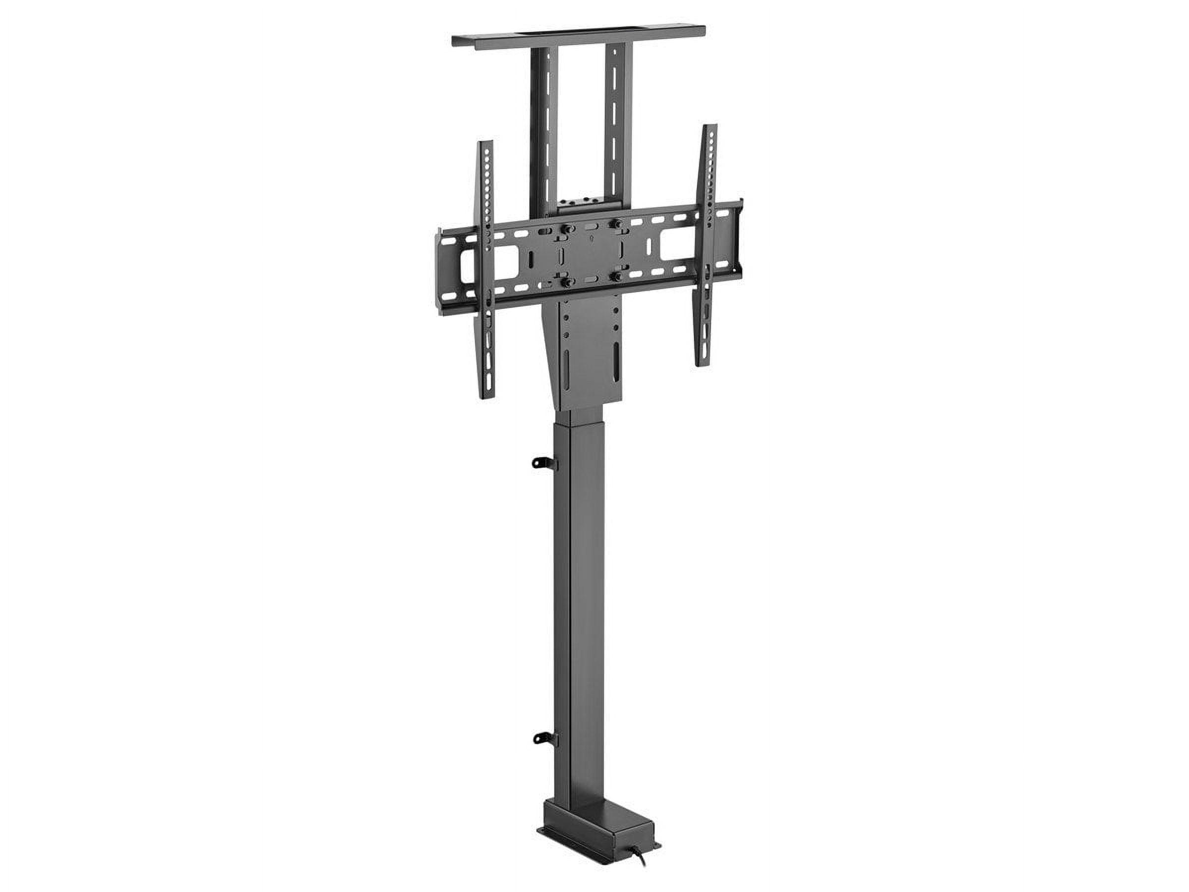 Monoprice Motorized TV Lift Stand for TVs between 37in to 65in, Max Weight 110lbs, VESA Capability up to 600x400 - Commercial Series