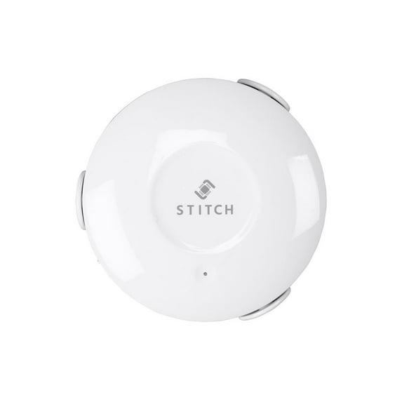 Monoprice Wireless Smart Water Leak/Flood Sensor - White with Probe and Alarm, No Hub Required (Supports IFTTT) - From STITCH Collection