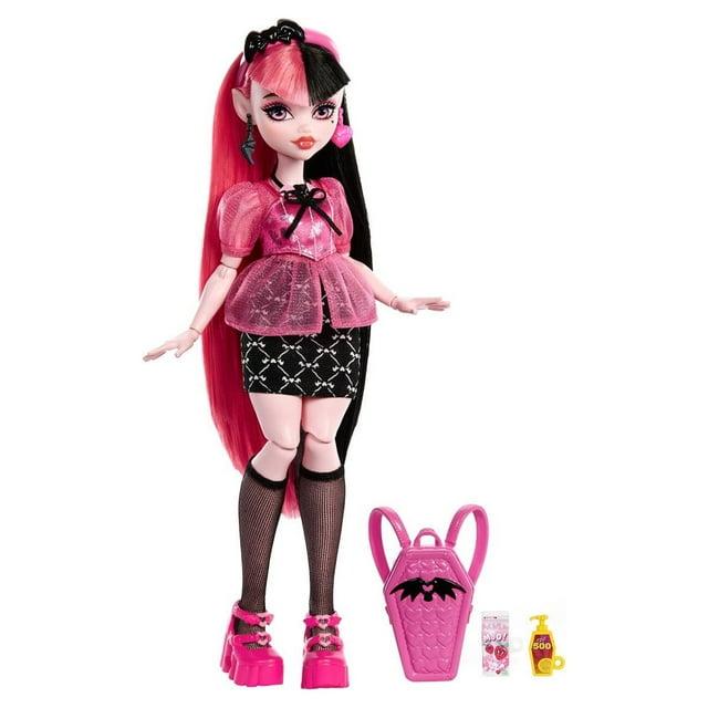 Draculaura Fashion Doll with Dark Hair and Accessories