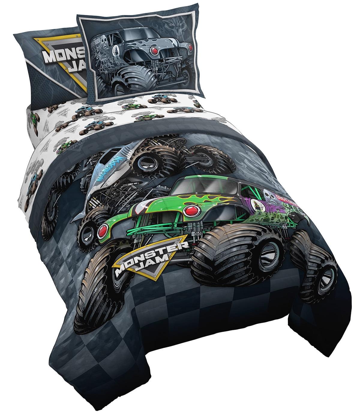 Monster Jam Slash Bedding Set w/ Sham