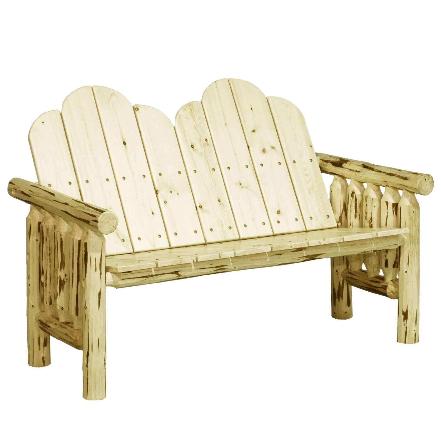 Montana Collection Deck Bench, Exterior Finish