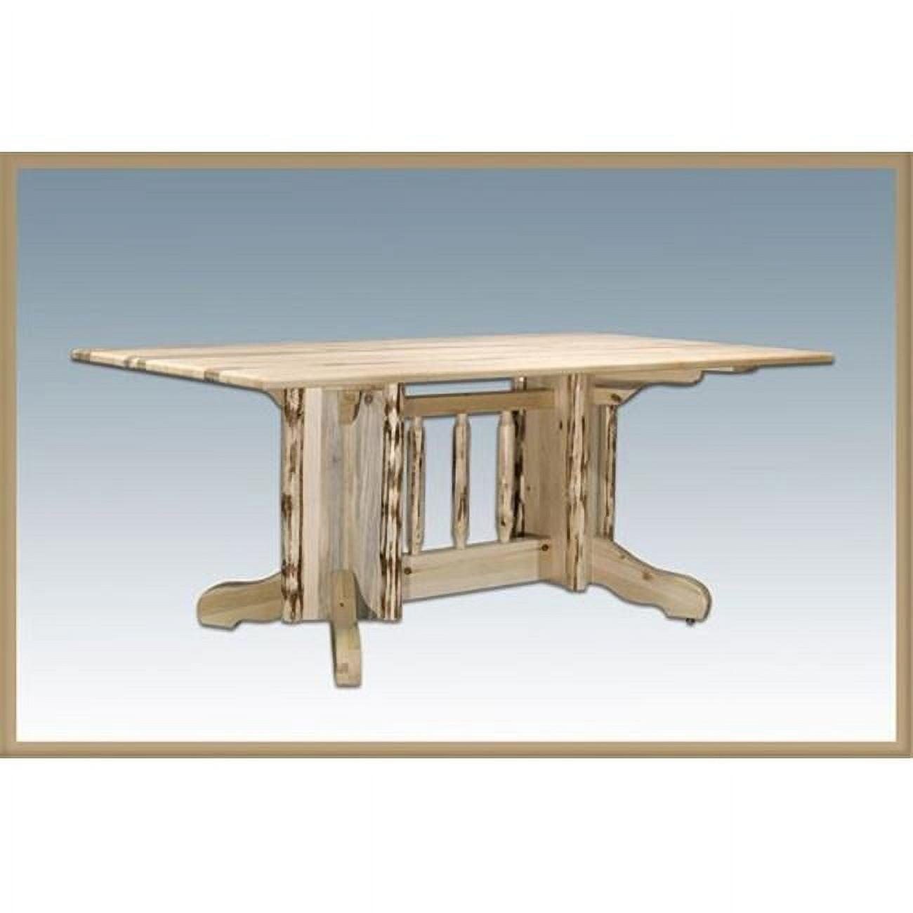 Montana Woodworks MWDPTN Dining Table- Dbl. Ped.-Montana Collection-Ready To Finish