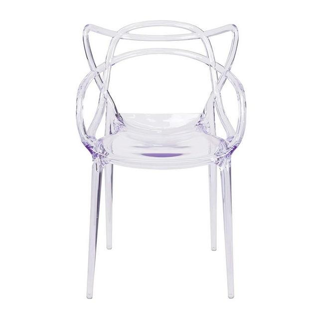 Modholic Nest Dining Chair, Clear