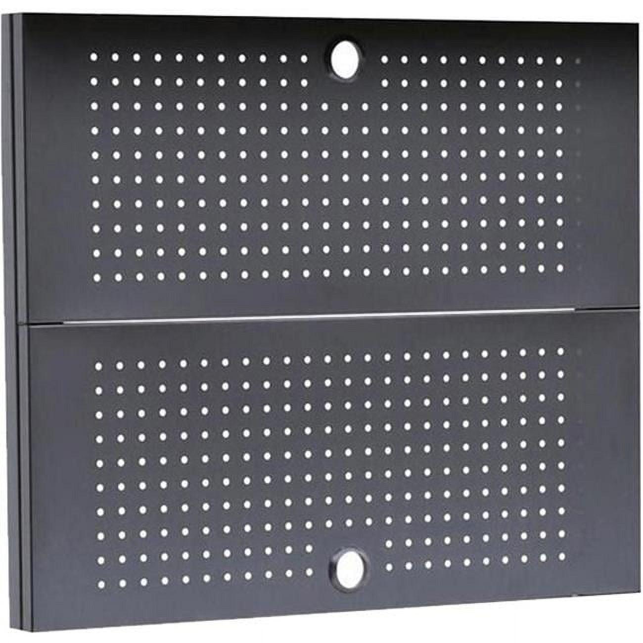 Montezuma Metal Pegboard Back Wall (with Posts) for Garage Organization Cabinets