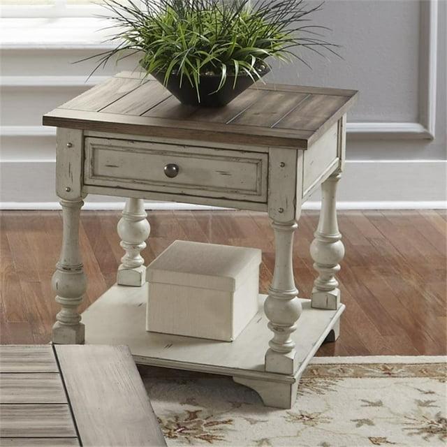 Hexham 24'' End Table w/ 1 Drawer