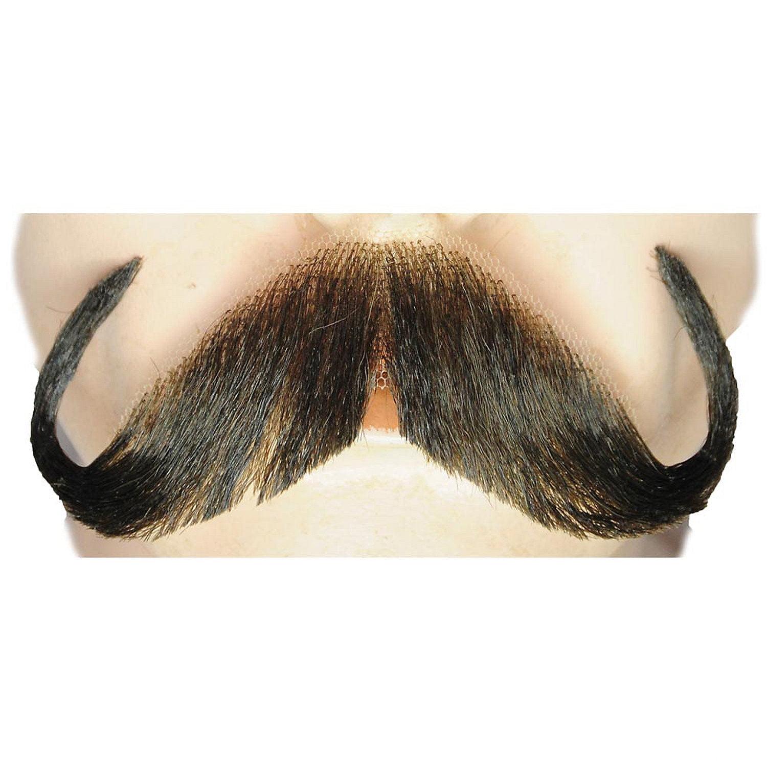 Morris Costumes LW630LBN Mustache Handlebar Blend - Light Brown No.10