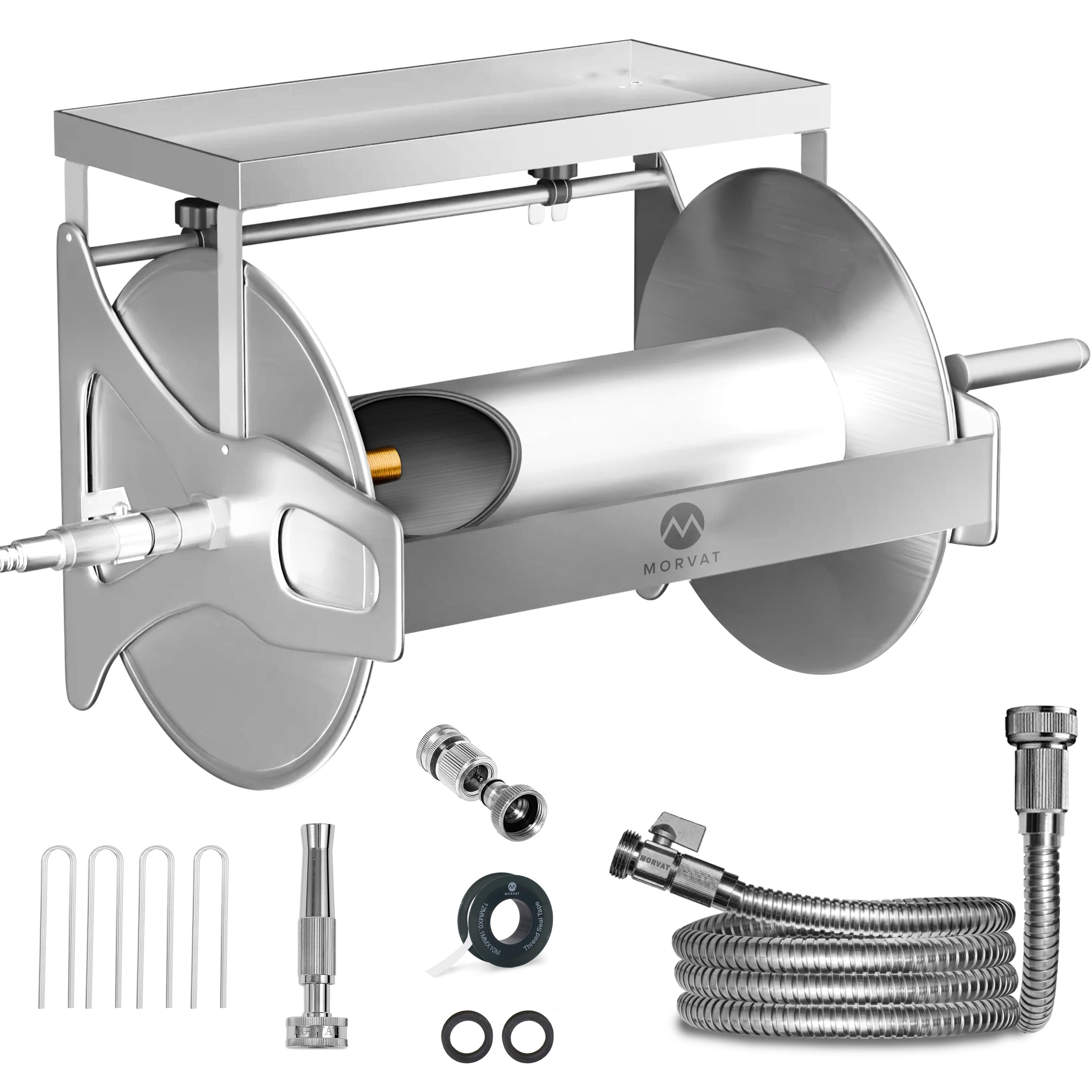 Stainless Steel Wall Hose Reel