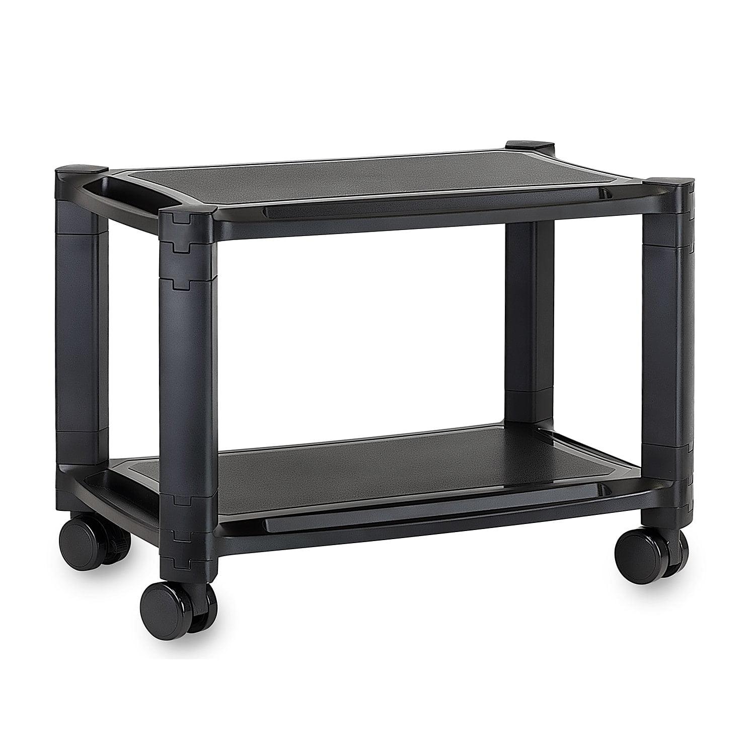 Mount-it Mount-It! Height Adjustable Under Desk Printer Stand with Wheels, Rolling Printer Cart