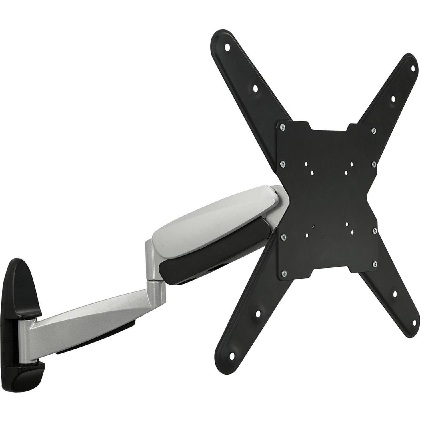 Mount-It! Height Adjustable TV Wall Mount Bracket with Counterbalance Gas Spring Arm, Full Motion Articulating Design Fits Up to VESA 400x400 mm