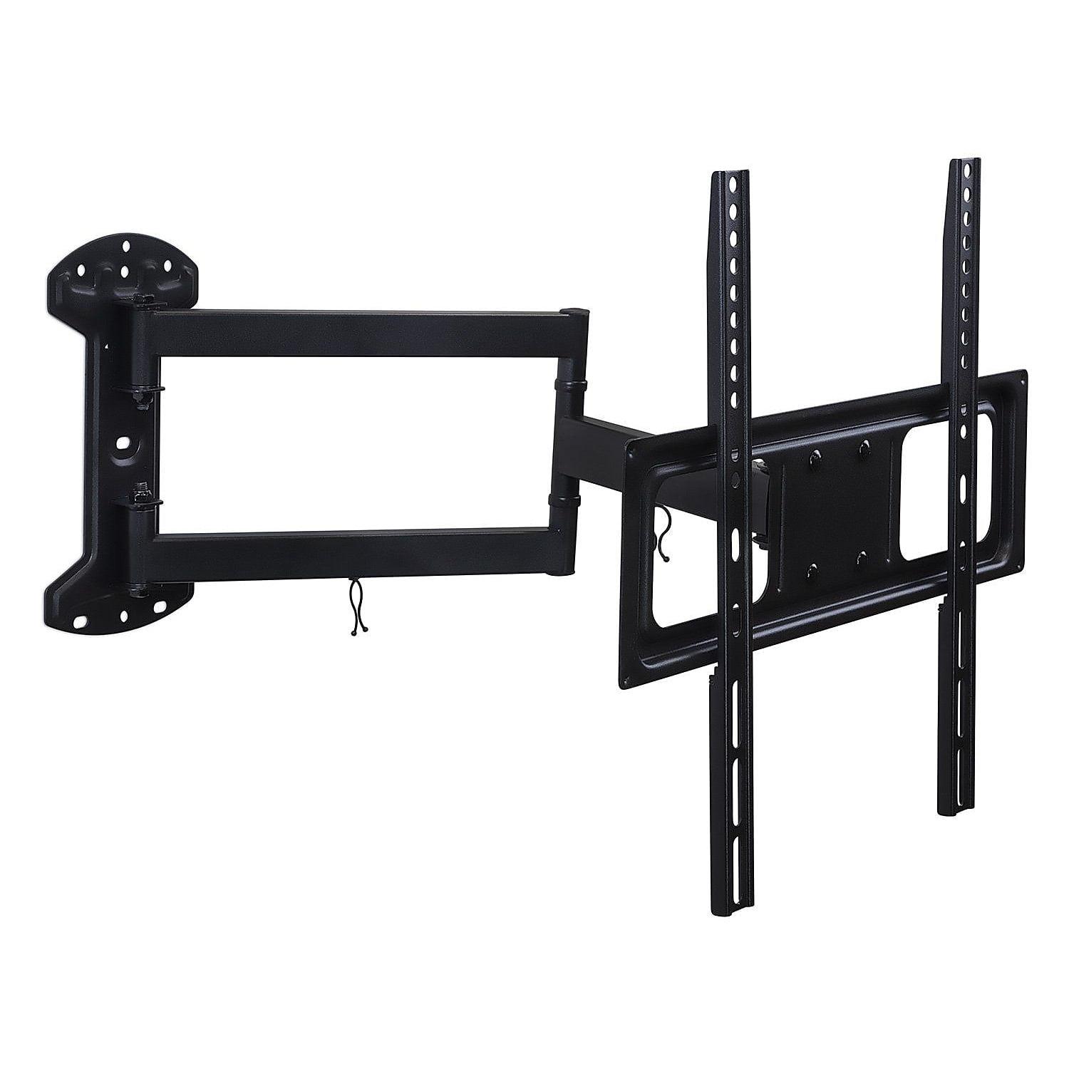 Full Motion Black Steel TV Wall Mount with 24 Inch Extension