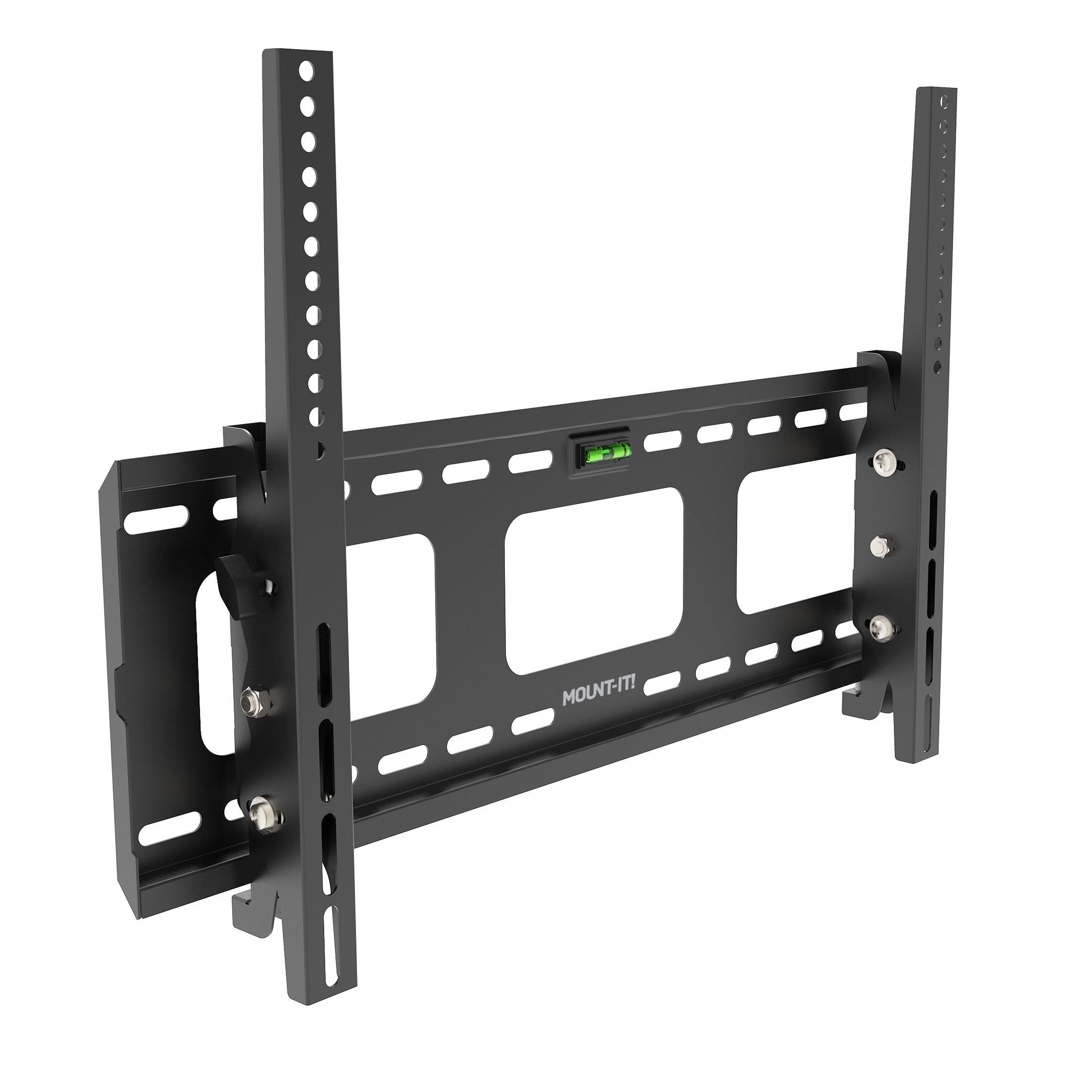 Mount-It! Tilting TV Wall Mount Bracket for Samsung, Sony, Vizio, LG, Panasonic, TCL, Element, 32 - 65 Inch TVs, Premium Tilt 175 Lbs. Capacity