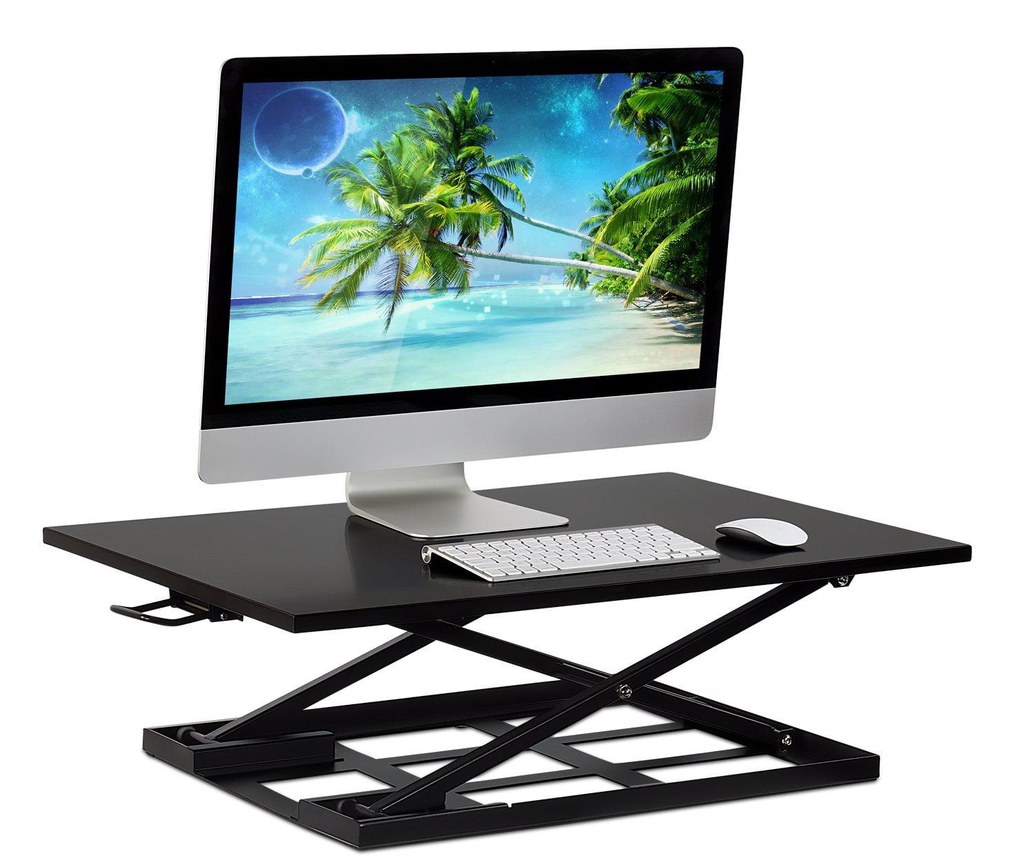 Adjustable Metal Base Standing Desk Converter