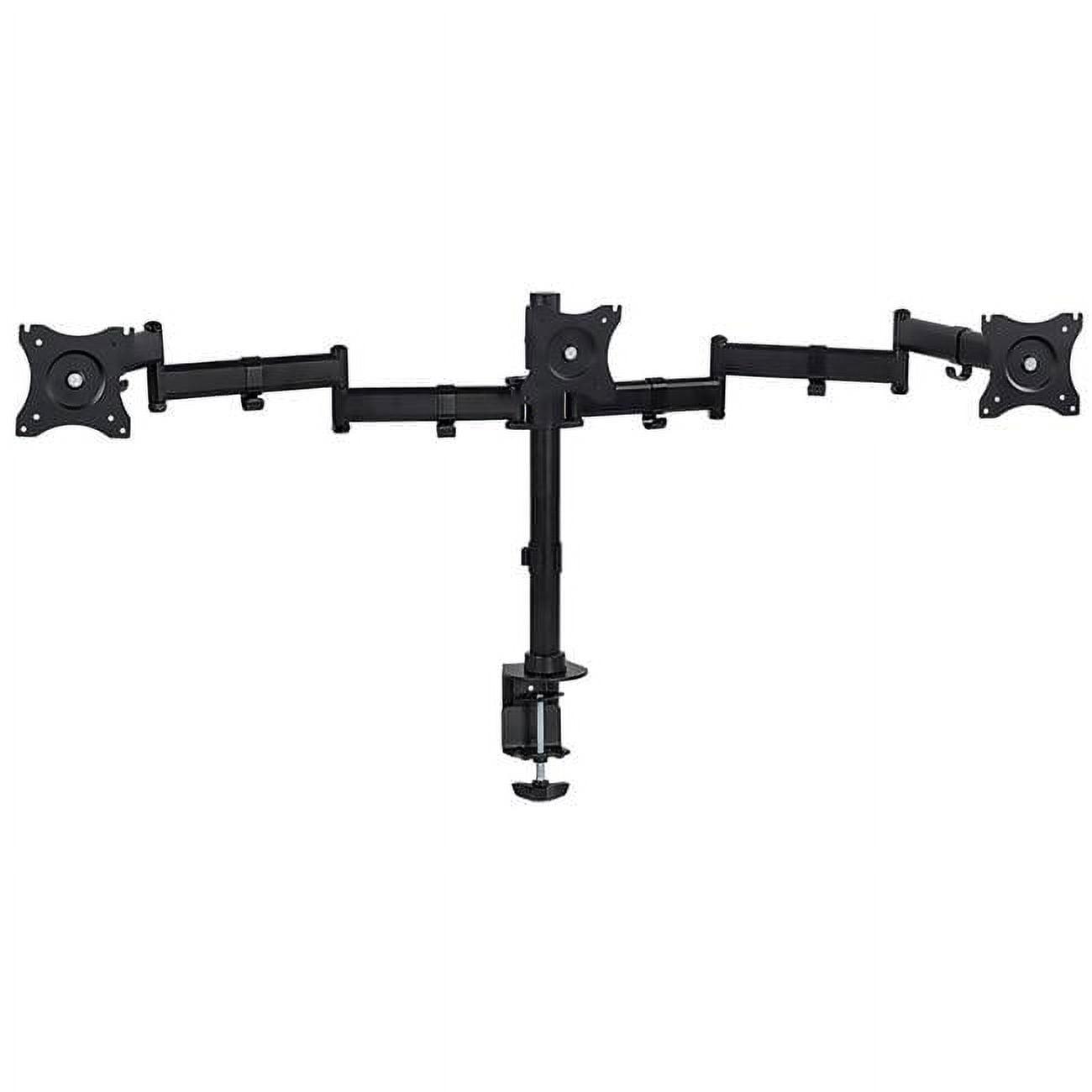 Mount-it Mount-It Full Motion Triple Monitor Mount 3 Screen Desk Stand Fits 13 - 27 in. Computer Monitors