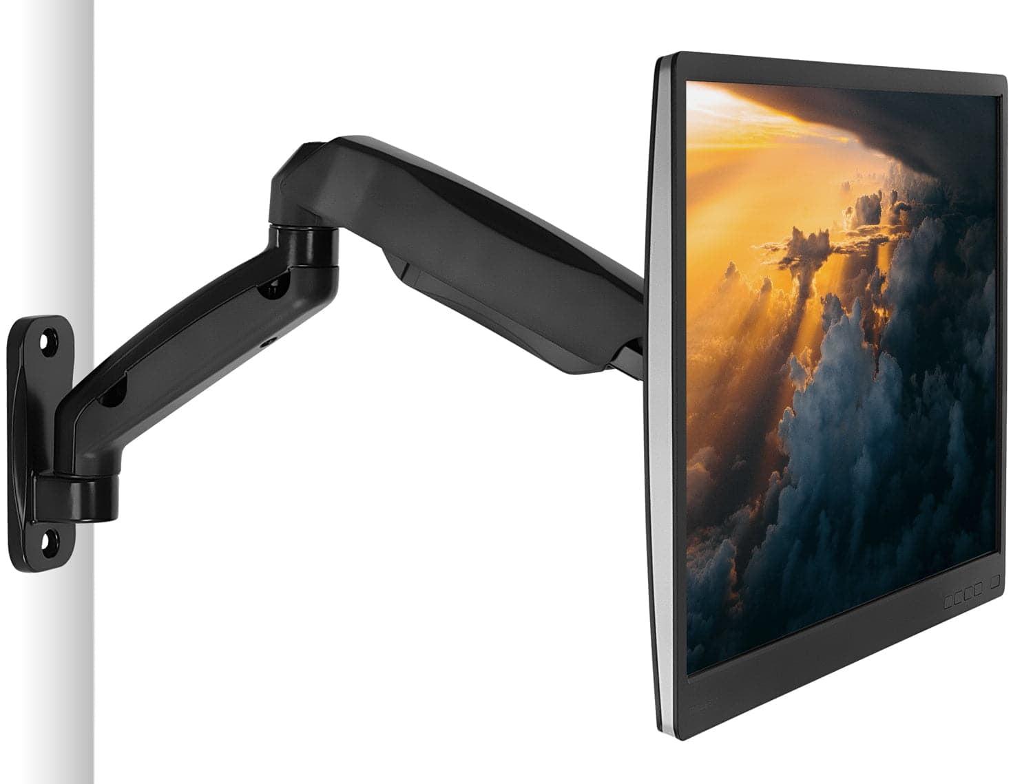 Mount-it Mount-It Wall Mount Monitor Arm, Full Motion Gas Spring Arm Fits 13 - 32 in Screens For Camper RV