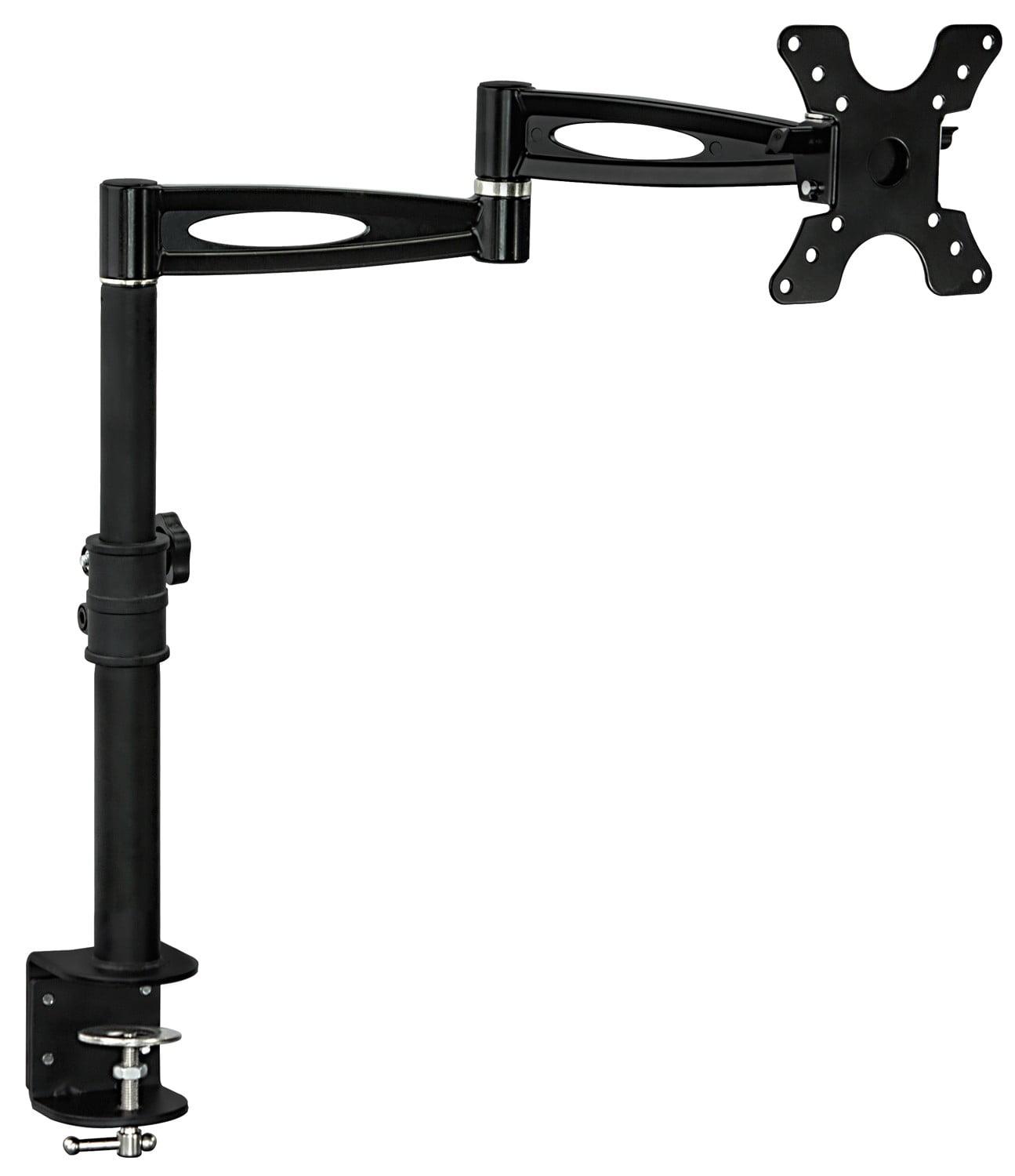Mount-it Mount-It Full Motion Height Adjustable Single Monitor Arm Mount | Fits 13 - 30 in. Computer Screens