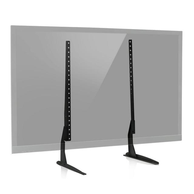 Mount-It! Universal TV Stand Base Replacement | Table top Pedestal Mount Fits 32 - 60 inch LCD LED Plasma TVs | 110 Lbs. Capacity | VESA 800 x 400 mm