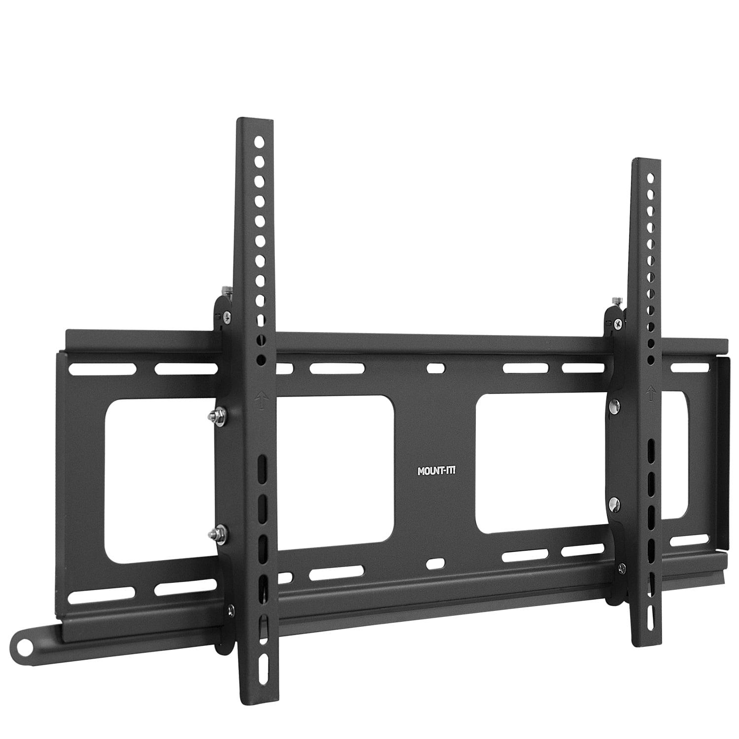 Mount-It Weatherproof TV Wall Mount | Lockable & Tilting 2.1 Low Profile Fits 37 - 80 In. Tvs