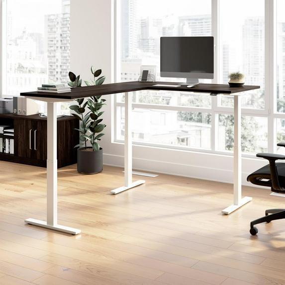 Bush Business Furniture Move 60 Series Height Adjustable L Shaped Standing Desk