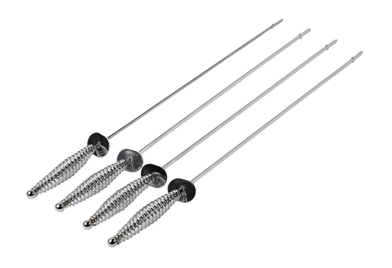 Mr. Bar-B-Q 17" Spiral Metal Skewers with Cool Touch Handles