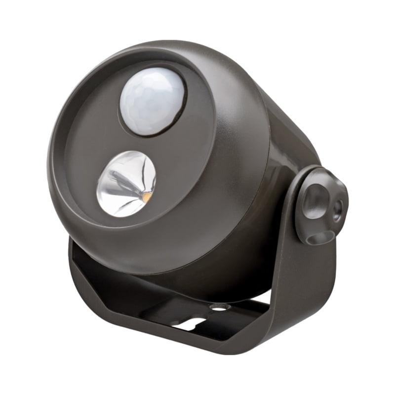 Compact Neutral White LED Security Spotlight with Motion Sensor