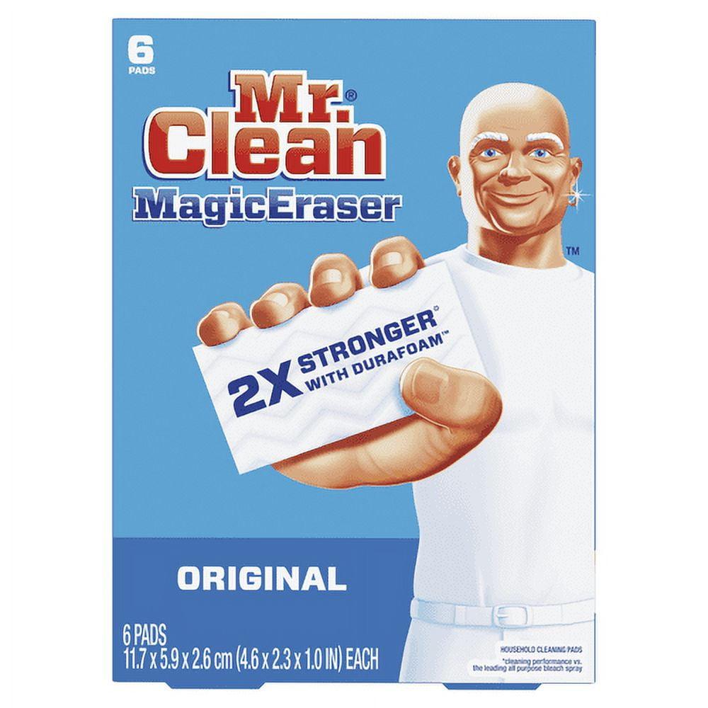 Mr. Clean Magic Eraser Original Non-Scratch Cleaning Pads, 6 Pack