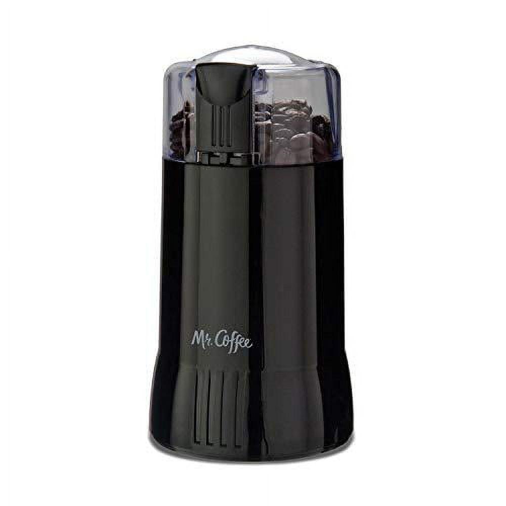Mr. Coffee Mr. Coffee 4-12 Cup Electric Coffee Grinder with Safety Switch in Black