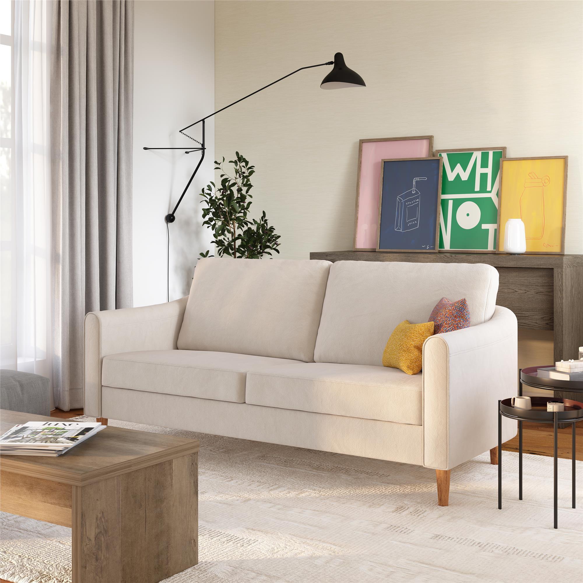 Mr. Kate Moon 73.5" Upholstered Sofa with Curved Back