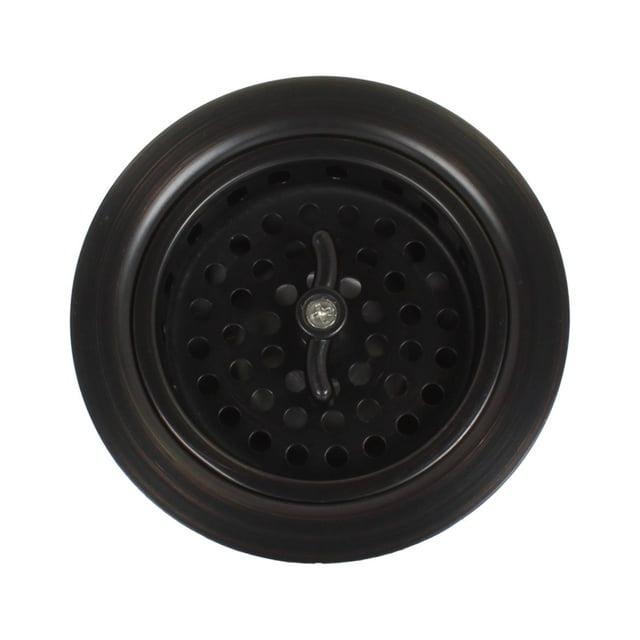 Mr. Scrappy 21-DSB-ORB Kitchen Sink Drain Assembly with Twist Lock Basket Strainer