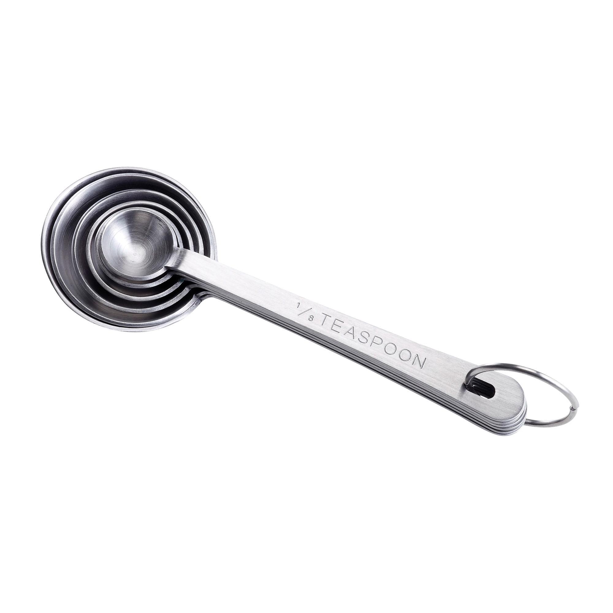 Mrs. Anderson’s Baking Measuring Spoons, Heavyweight 18/8 Stainless steel, Set of 6 Spoons