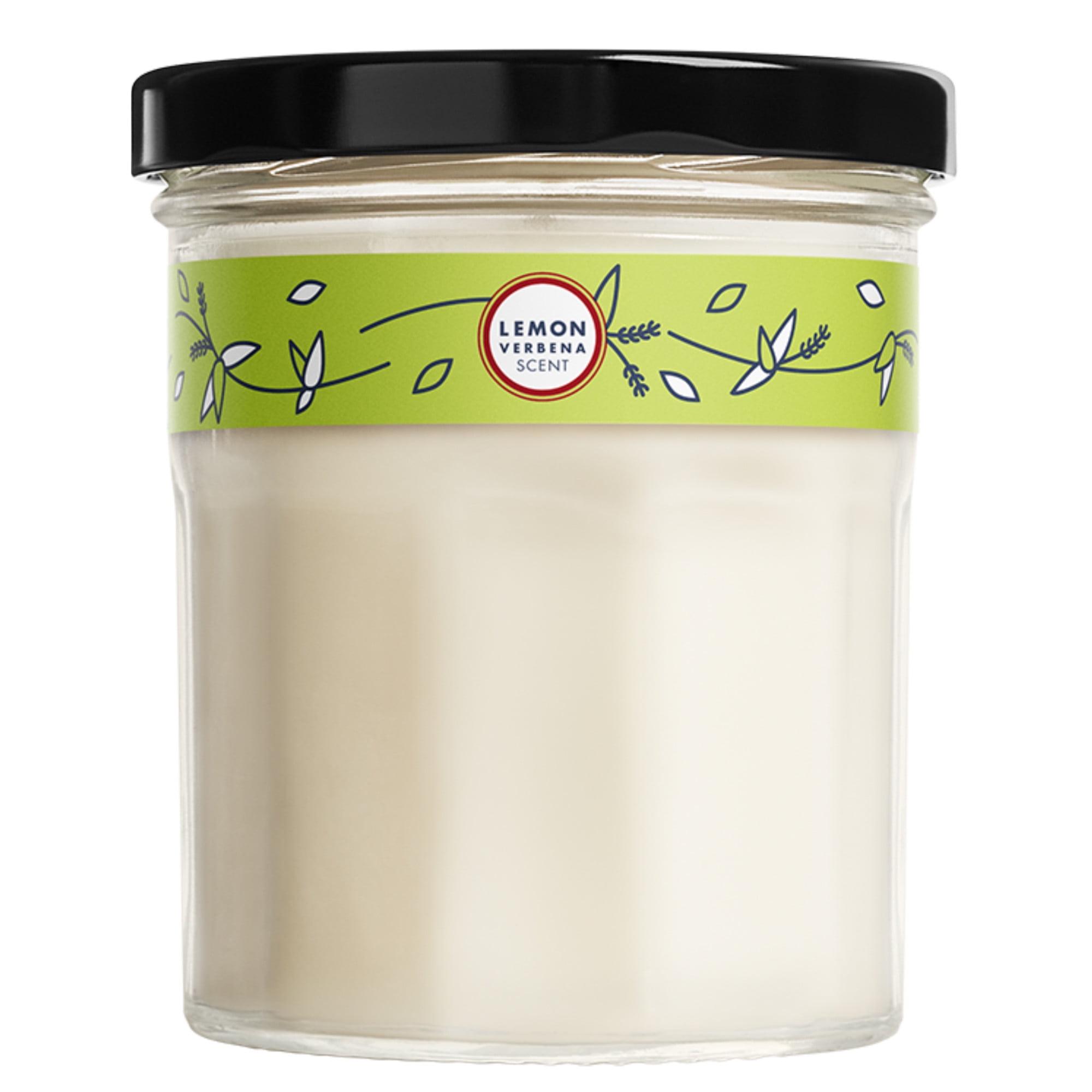 Lemon Verbena Scented Soy Jar Candle, 4.9 oz