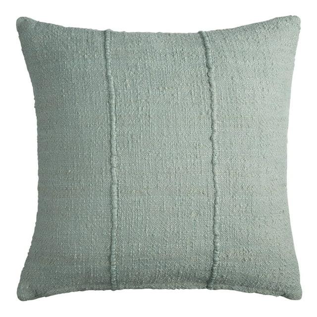Mud Cloth Indoor Outdoor Throw Pillow Green