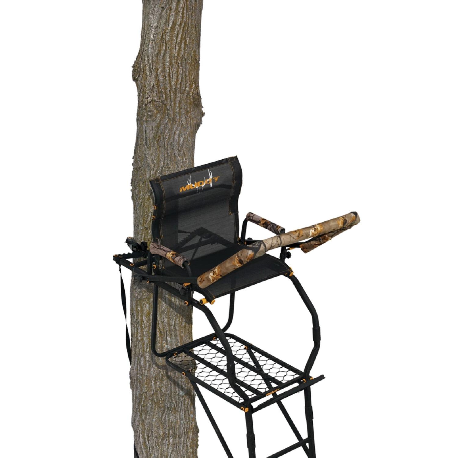Muddy Warrior DXT 1-Man Ladder Stand, 17ft