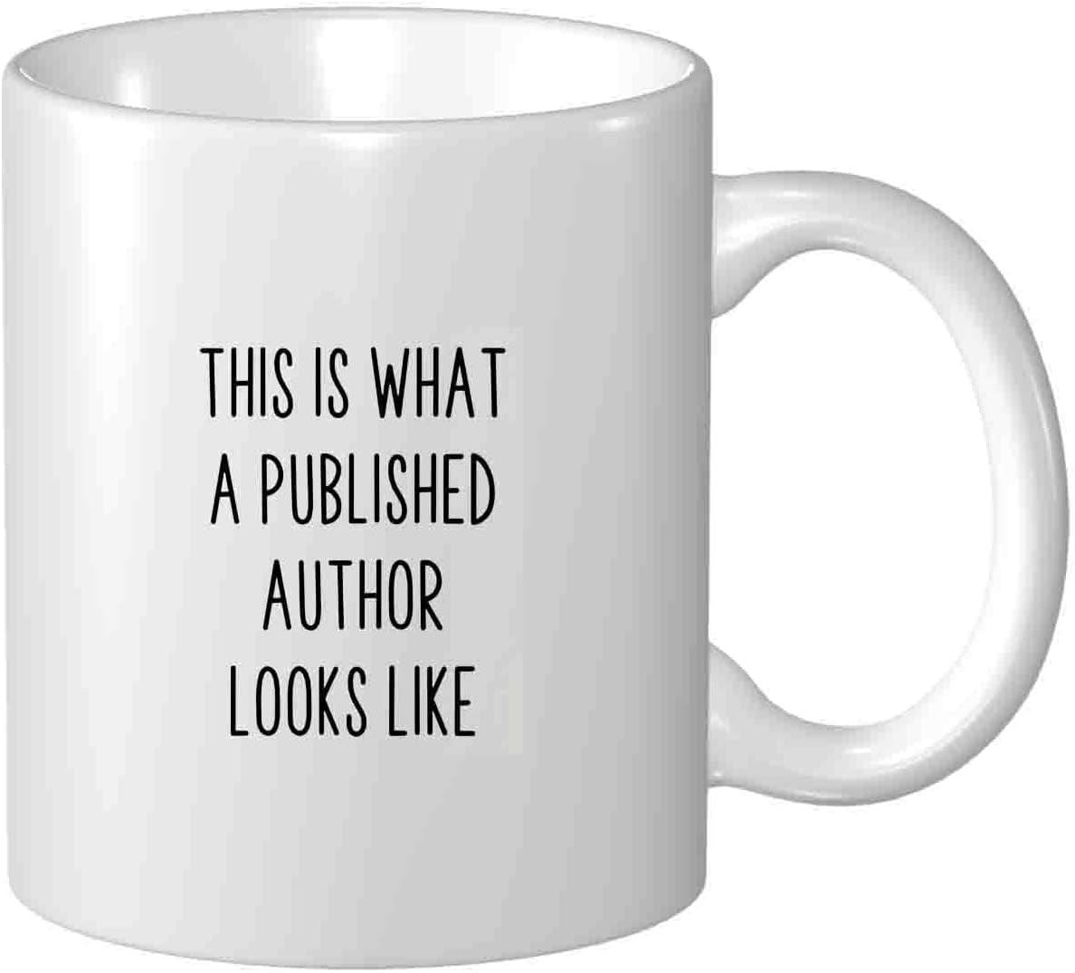 This Is What a Published Author Looks Like, Author's Coffee & Tea Gift Mug Cup (11oz)