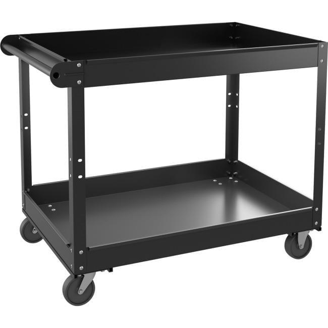 Lorell 32'' H x 24'' W Utility Cart with Wheels