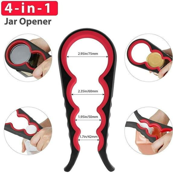 Multifunctional Jar Opener Red