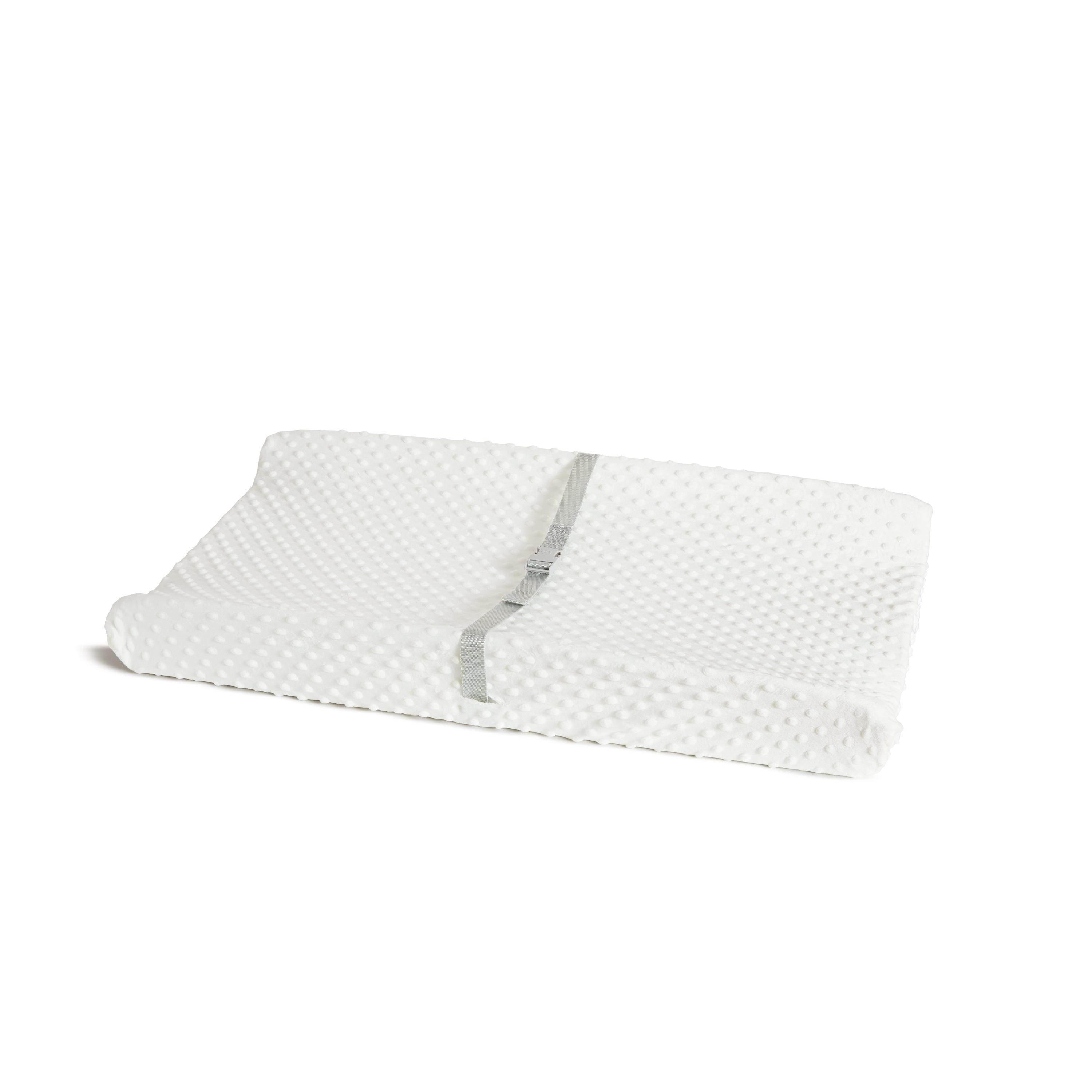 Munchkin Secure Grip Diaper Changing Pad with Cover - Warm White