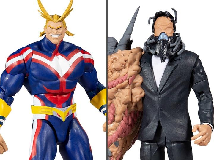 McFarlane Toys My Hero Academia All Might vs. All For One 2-Pack - 7 inch Collectible Action Figures
