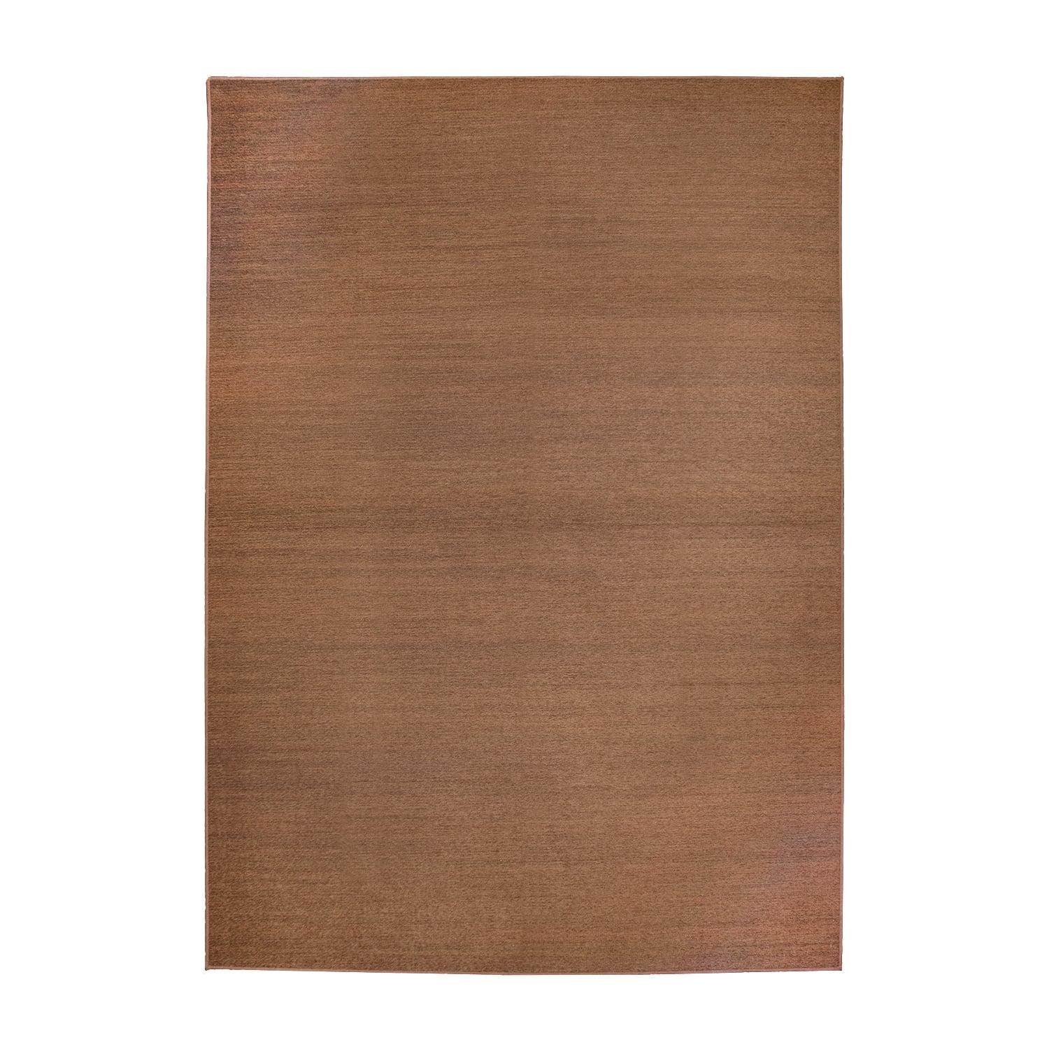 My Magic Carpet Solid Espresso Flatweave Indoor / Outdoor Rug