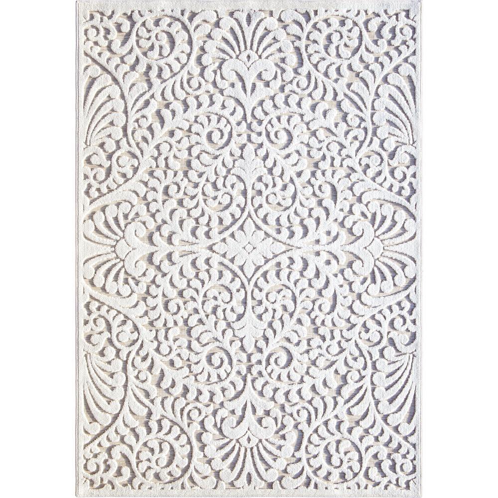My Texas House Bluebonnets Natural Driftwood Indoor Outdoor Area Rug