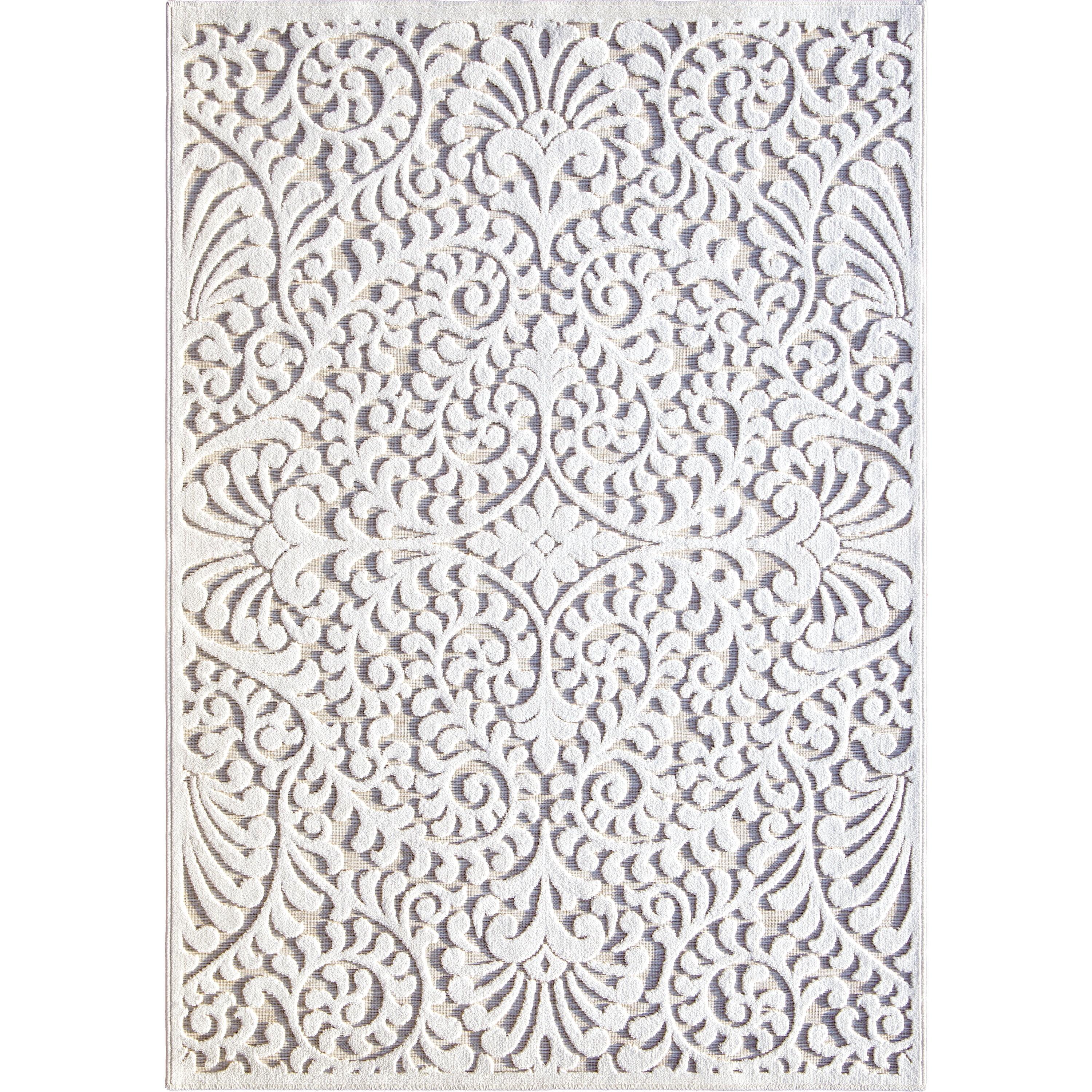 My Texas House Bluebonnets Natural Driftwood Indoor Outdoor Area Rug