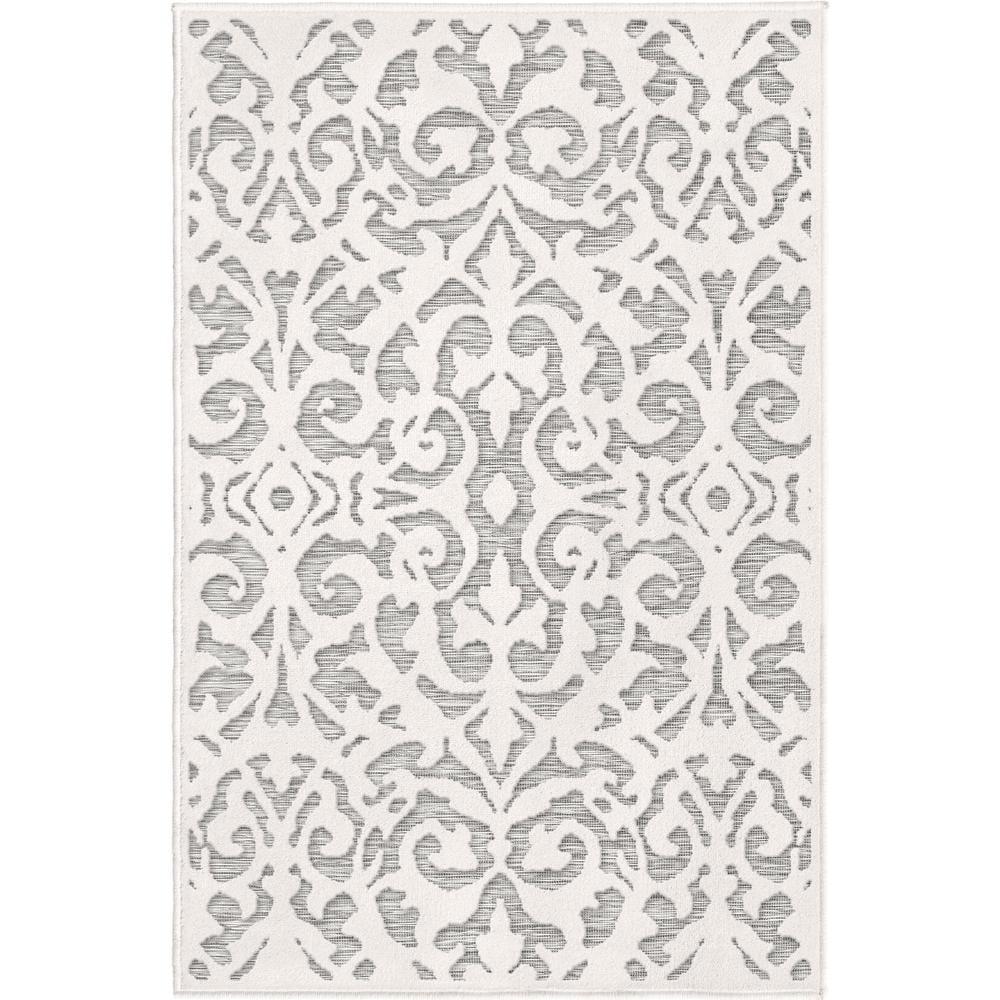 My Texas House Ladybird Natural Gray High Low Indoor Outdoor Rug