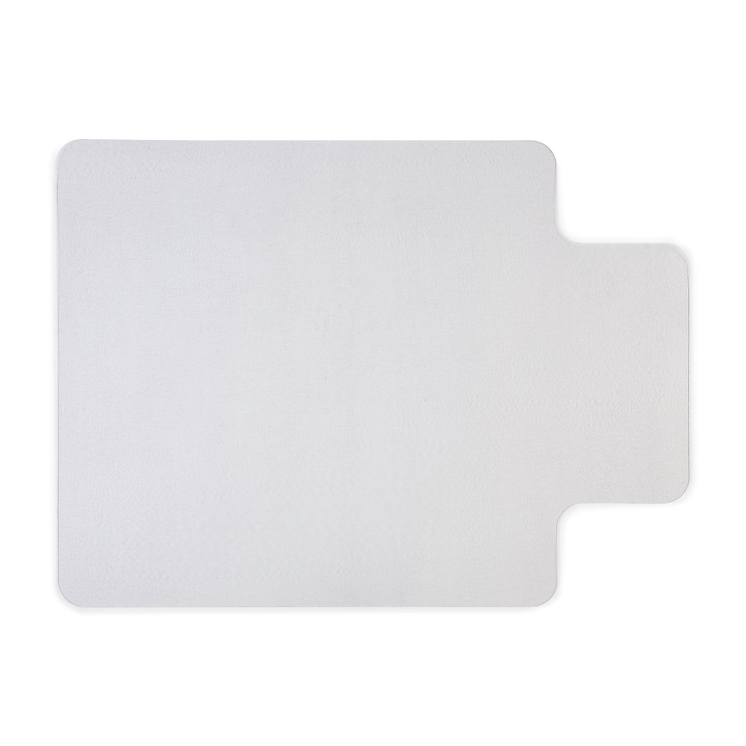 Clear Vinyl 36" x 48" Hard Floor Chair Mat with Lip