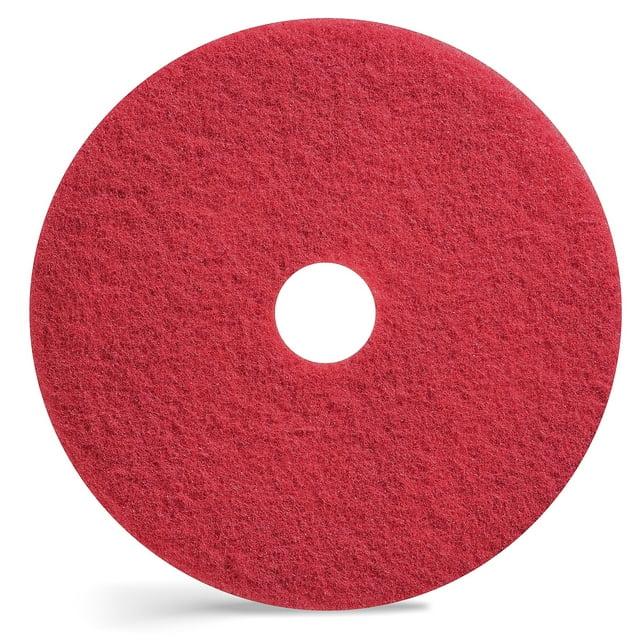 MyOfficeInnovations Red Floor Buffer Pads 20" 5/Ct 663603