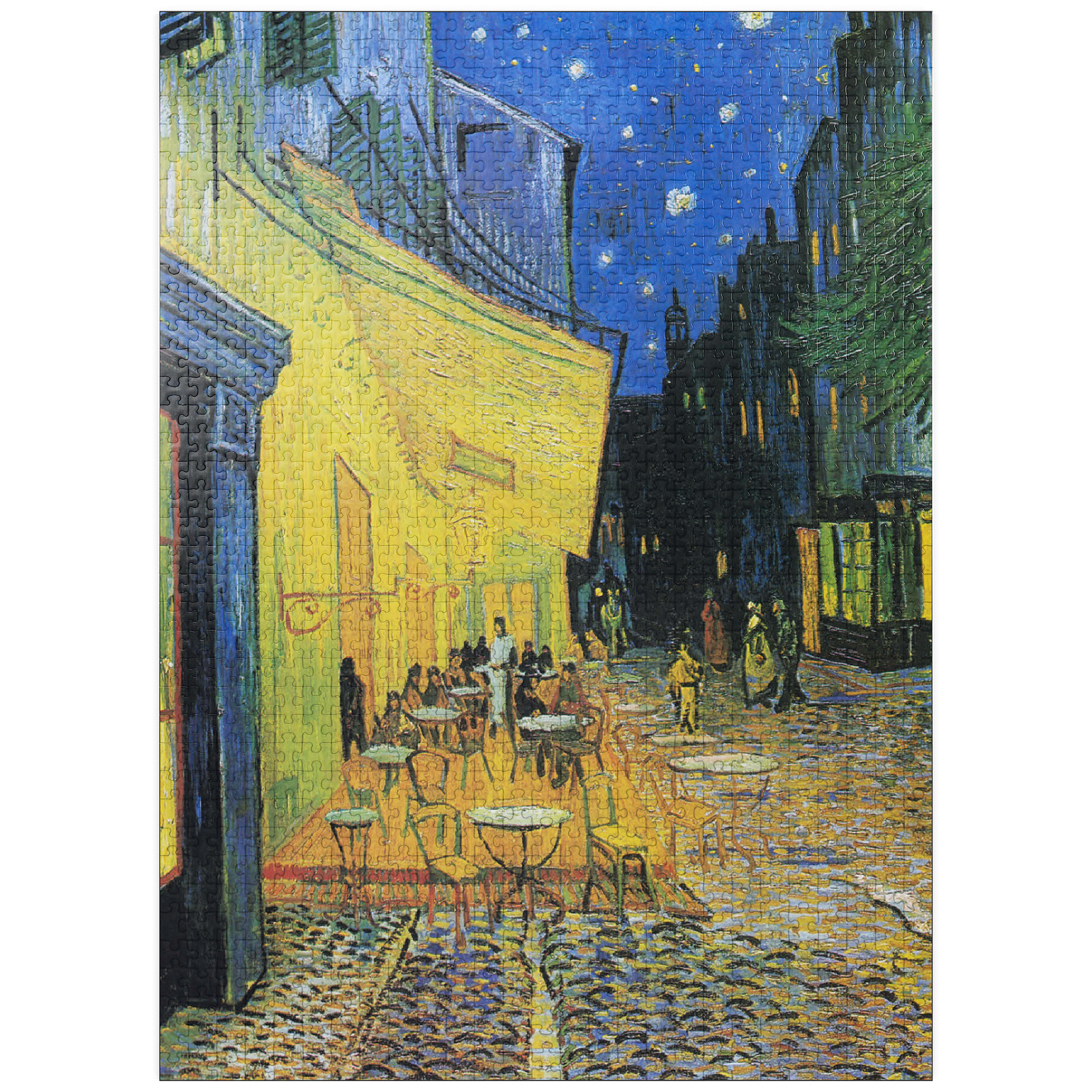 MasterPieces 1000 Piece Puzzle - Café Terrace at Night - 19.25"x26.75"