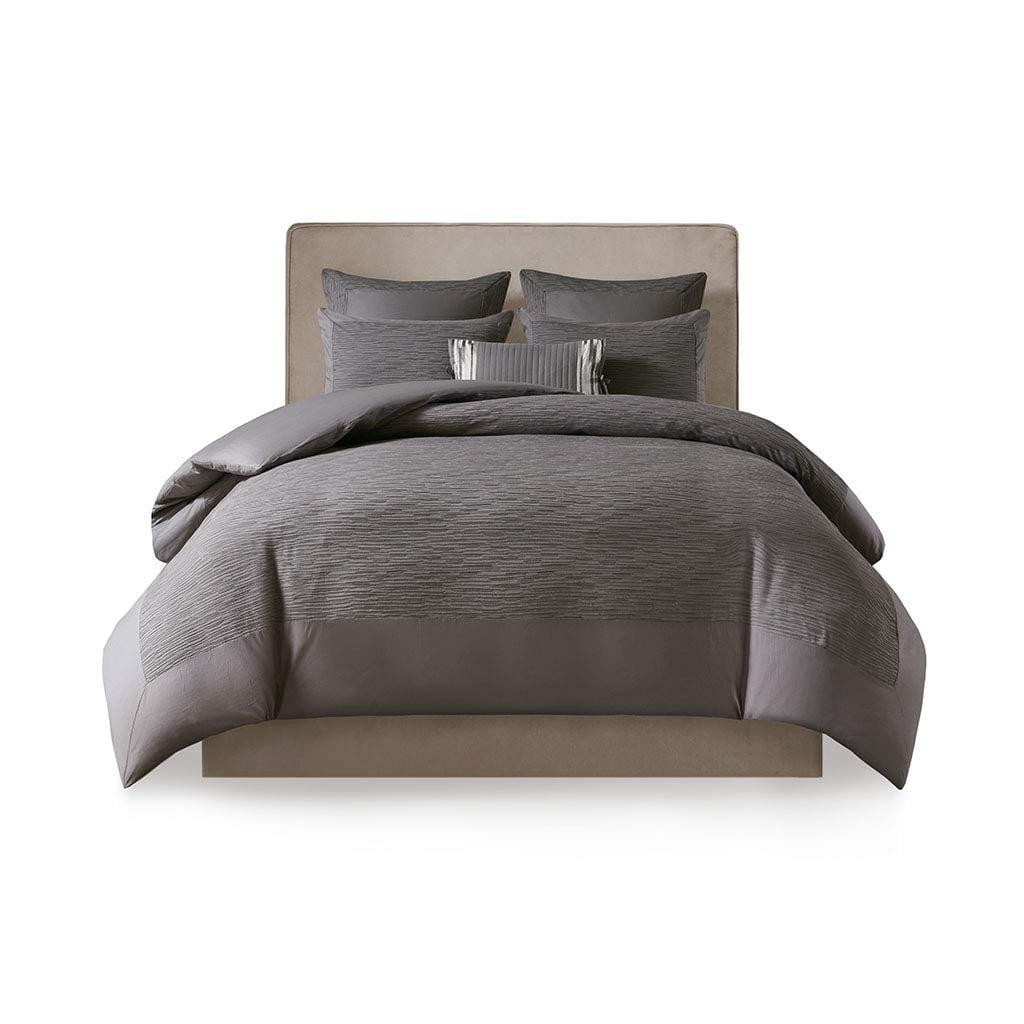 N Natori N Natori Hanae Cotton Blend Yarn Dyed Comforter Set