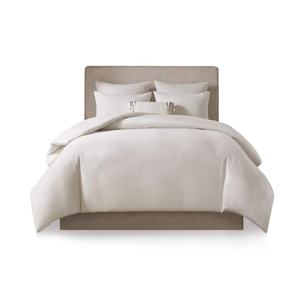 N Natori N Natori Hanae Cotton Blend Yarn Dyed Comforter Set